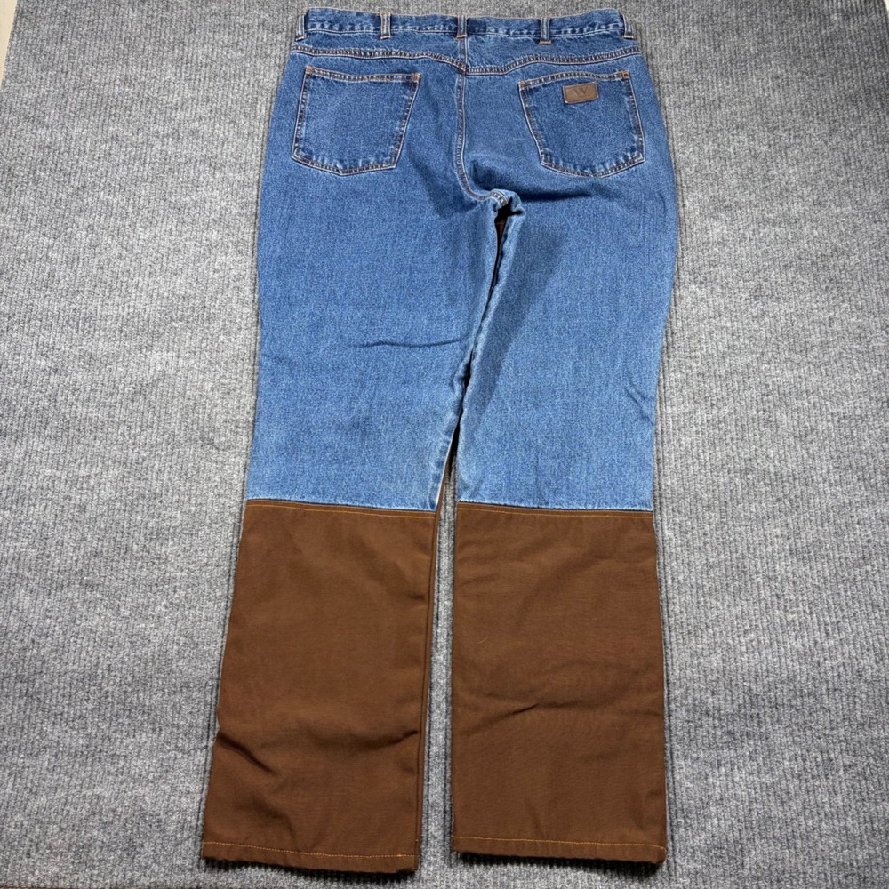 Walls Jeans Men's 38 Blue Brown Upland Hunting Regular Outdoors Winter Workeear